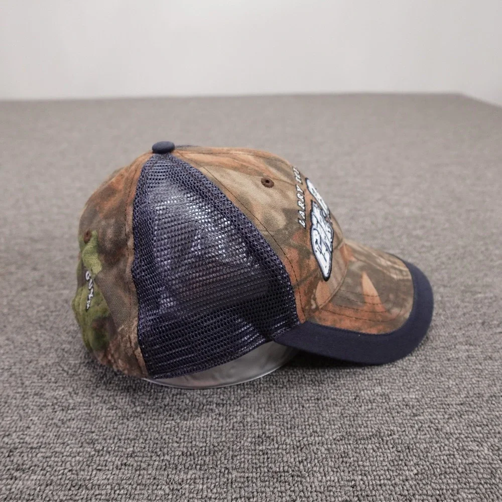 Larry The Cable Guy Git-R-Done SRI Hat Cap Strap Back Mens One Size Brown Camo